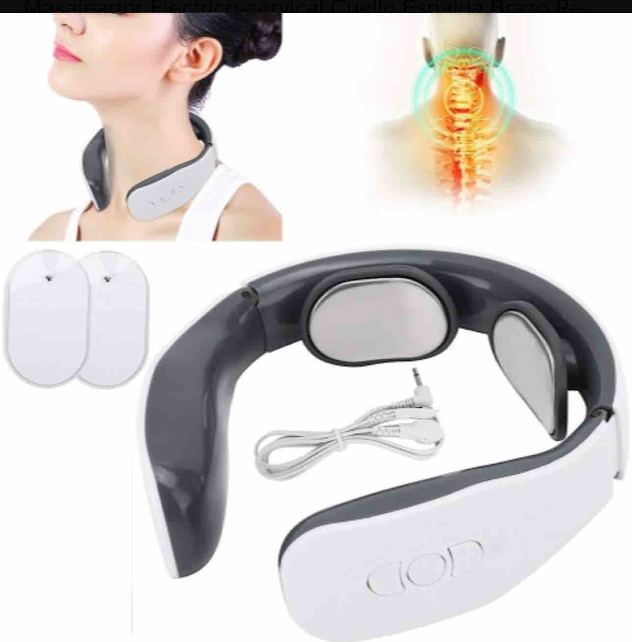 🔥MASAJEADOR CERVICAL 💆♂️ELECTROMAGIC🏋️♂️