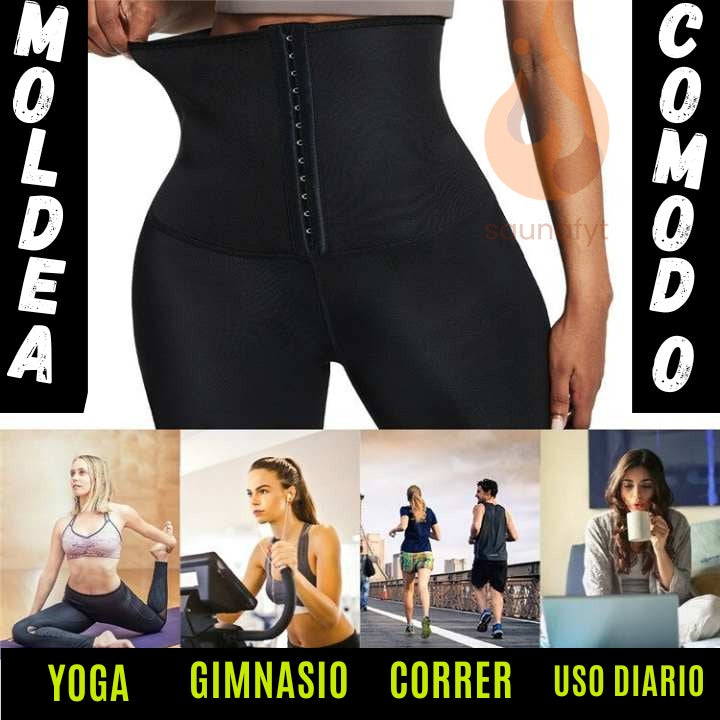 NEOPRENO FAJA SHORT-FIT🏋️♀️SAUNA FIT🔥