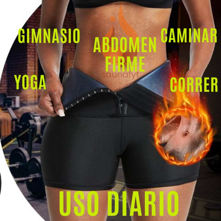 NEOPRENO FAJA SHORT-FIT🏋️♀️SAUNA FIT🔥